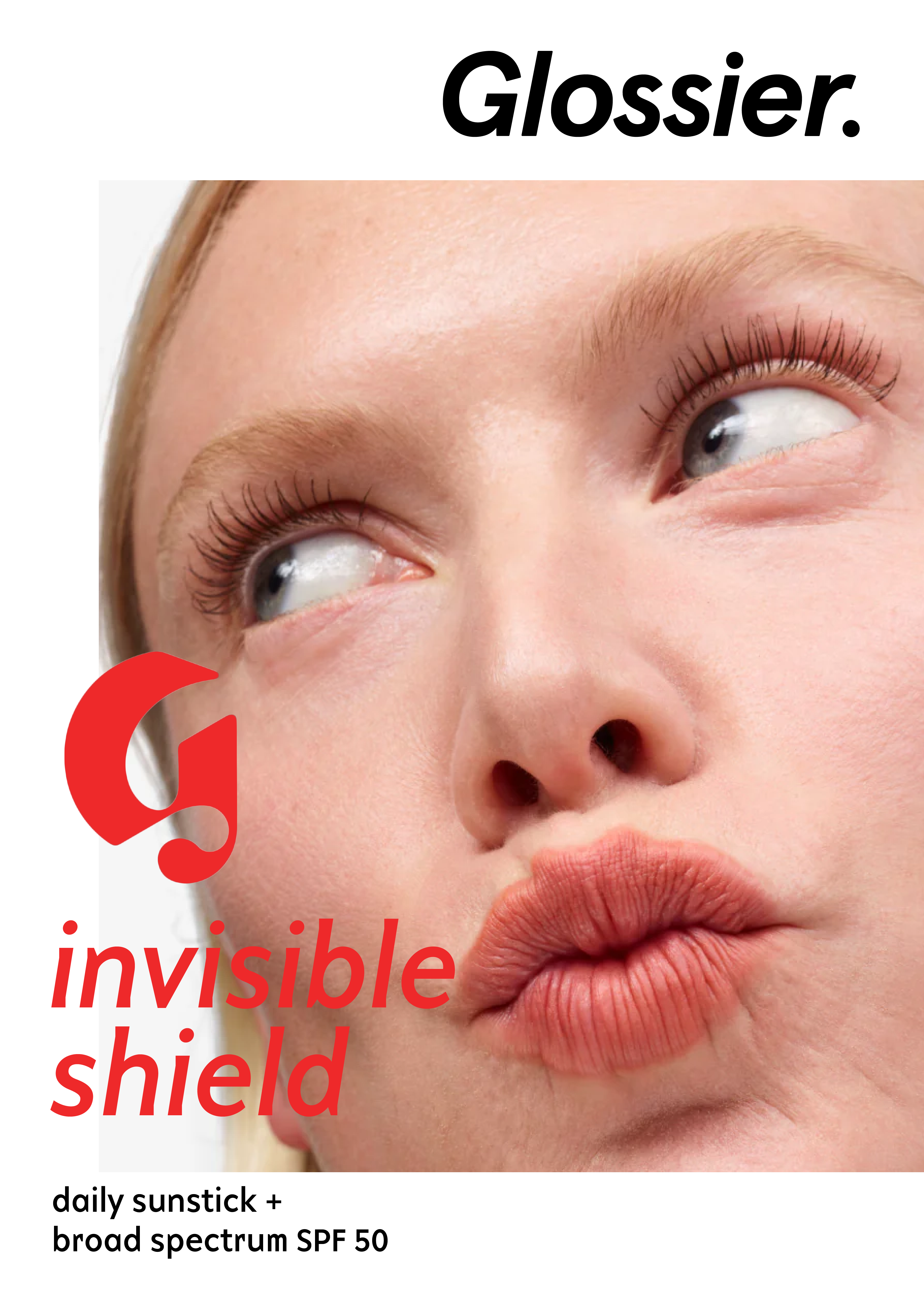 Glossier Invisible Shield Daily Sunstick Launch
